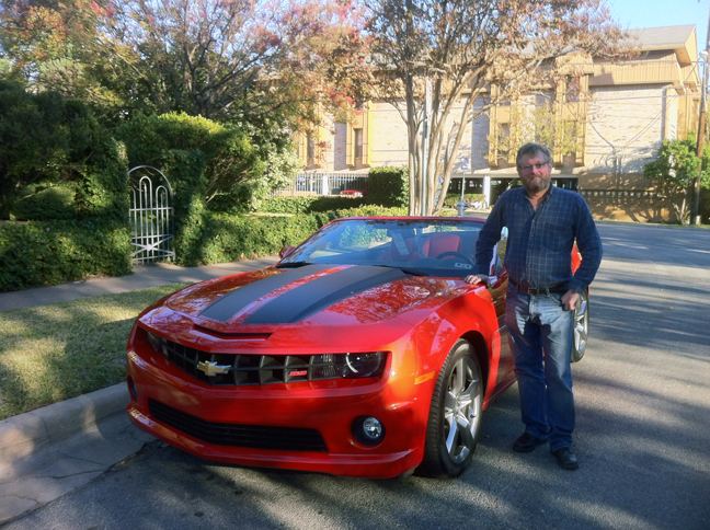 Rob and the Camaro