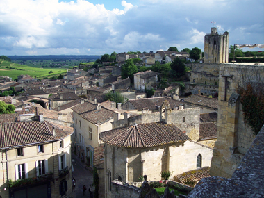 View of St Emilion